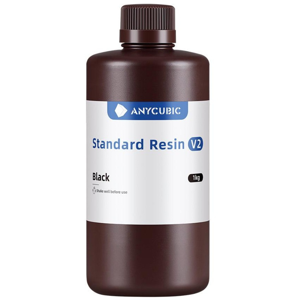 Смола фотополімерна Anycubic Standard Resin V2, 1кг, чорна
