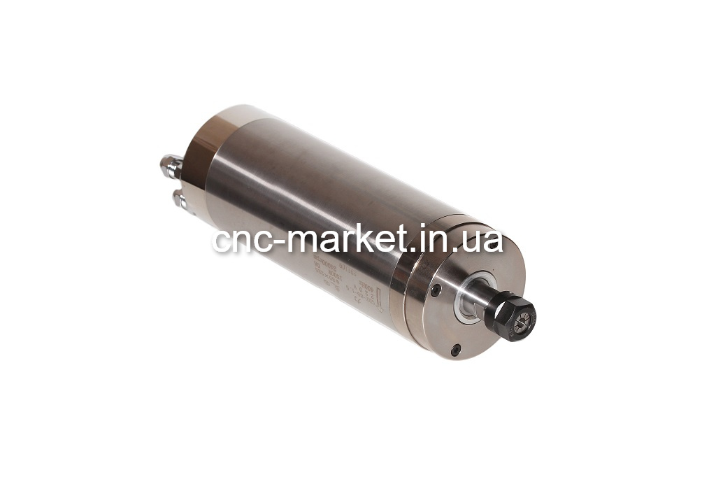 Шпиндель по камню GDZ-80-225-1.5 с водяным охлаждением 1.5 кВт ER16