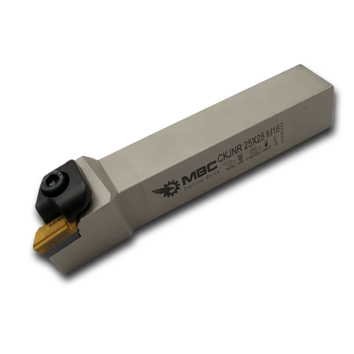 Державка токарна прохідна 25x25x150 CKJNR під пластину KNUX1604 MBC