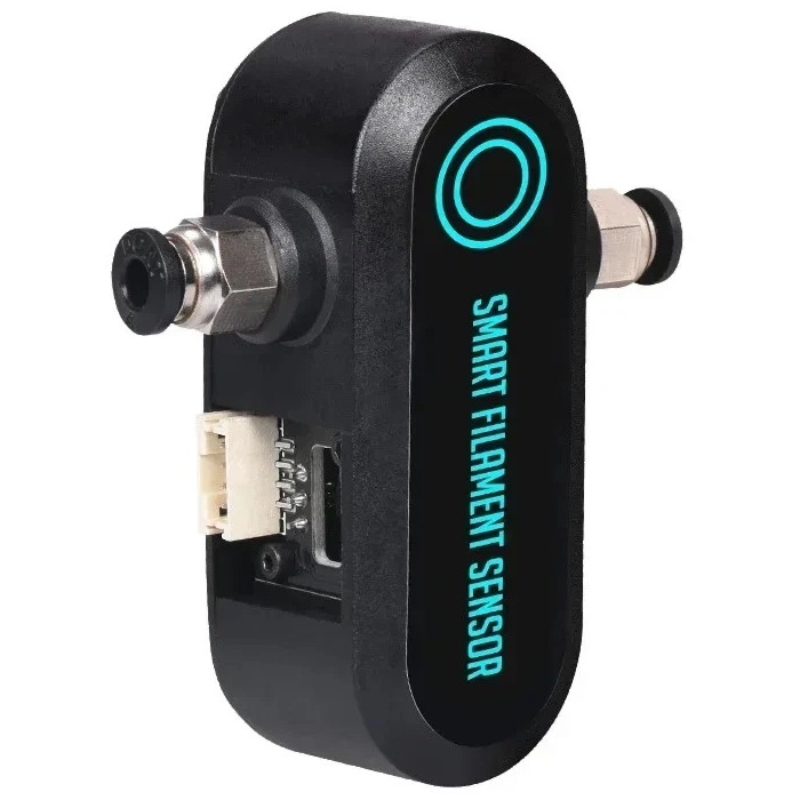 Сенсор філамента Bigtreetech Smart Filament Sensor V1.0, оптичний, 1.75мм, 3.3-5В, чорний, (оригінал, 1060000370)