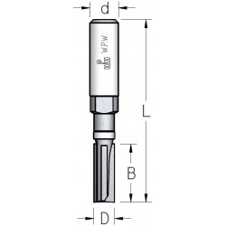 Фреза обгонна збірна з верхнім підшипником D9,5 В25 d12 Z2 PFT40952
