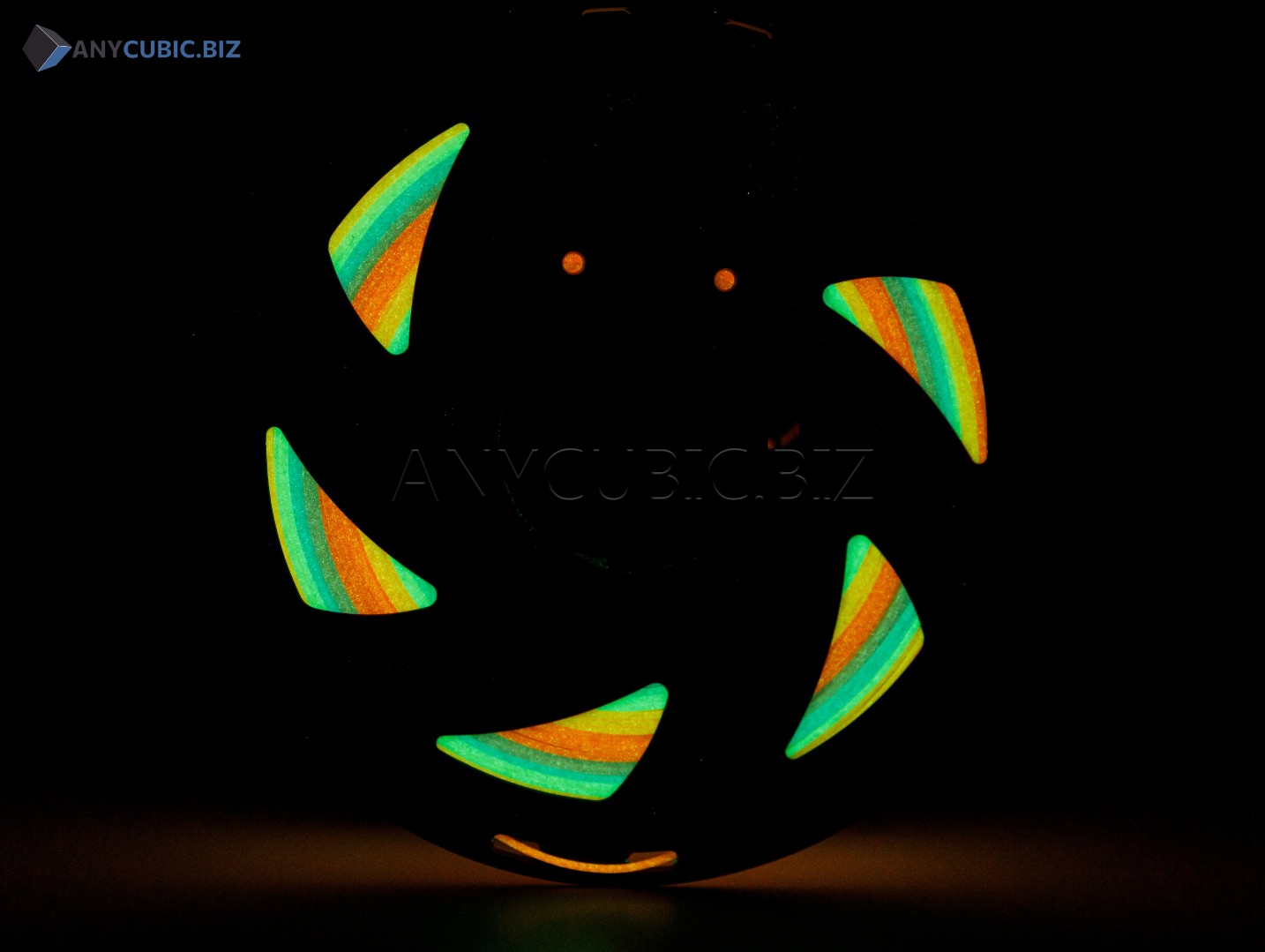 Світяться в темряві PLA Веселка Tronxy | Glow in the Dark rainbow Filament Tronxy