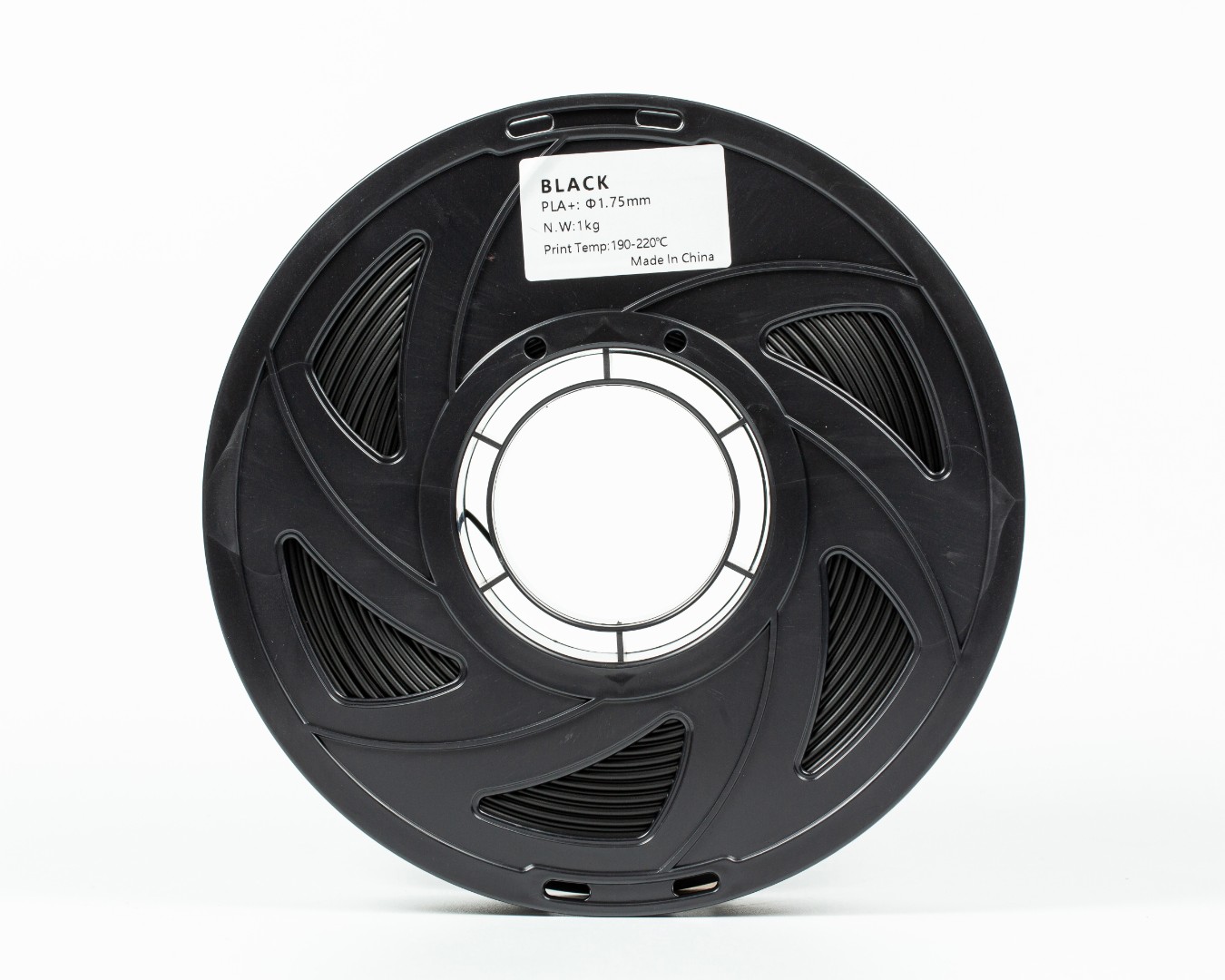 Чорний PLA Plus філамент (пластик) для 3D принтера 1кг, 1.75мм, 330м Filament