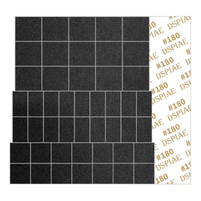 Шліфувальний папір DSPIAE MSP-ES01 #180, 70*80мм, (5шт.)