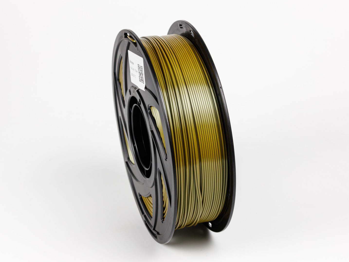 Бронзовий Пла Пластик Шелковый для 3D принтера | PLA SILK Bronze 1кг | 1.75мм | 330м
