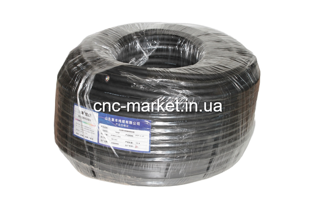 Кабель экранированный TRVVSP 4×1,5 mm²