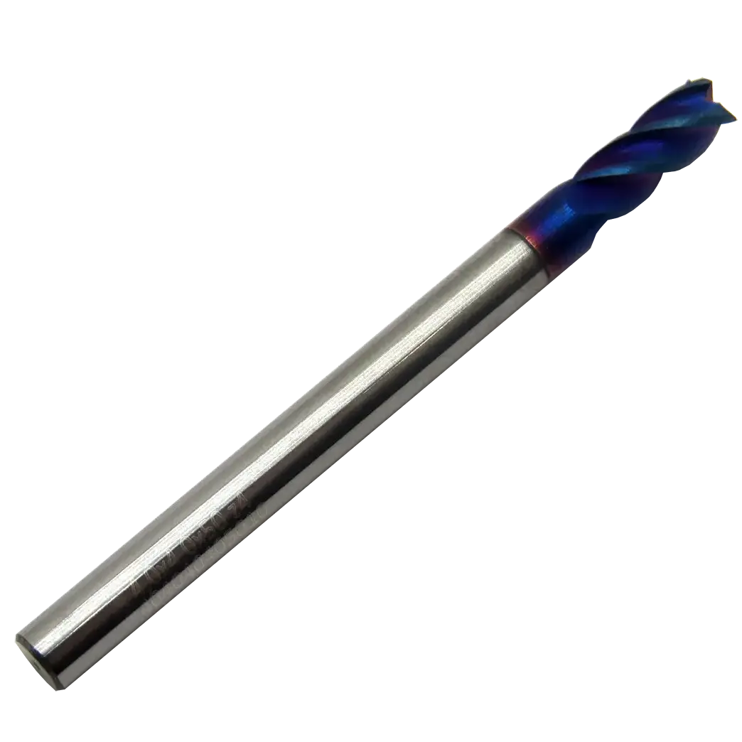 Фреза кінцева твердосплавна Ø4х11x4х50 Z-4 HARD (HRC60) NANO