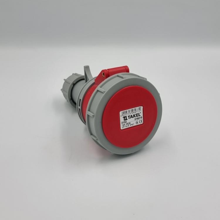 Розетка переносна 2152 16А 380В 3Р+N+Е IP67 Argent TAKEL
