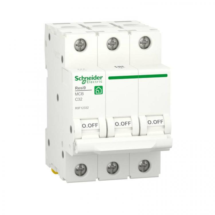 Автоматический выключатель 32 А, 3P, С, 6кА RESI9 Schneider Electric (Шнайдер Электрик)