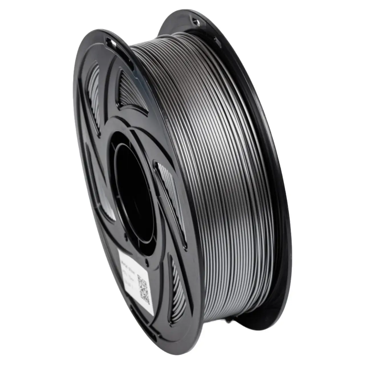 Філамент UA3D PETG Metal Silver, 1.75мм, 1кг, сріблястий металік