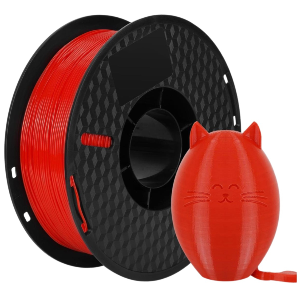 Філамент Kingroon TPU 95A Red, 1.75мм, 1кг, червоний