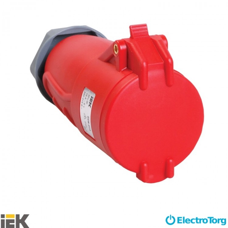 Розетка переносная ССИ-214 16А-6ч/380-415В 3Р+РЕ IP44 MAGNUM ИЭК (IEK)