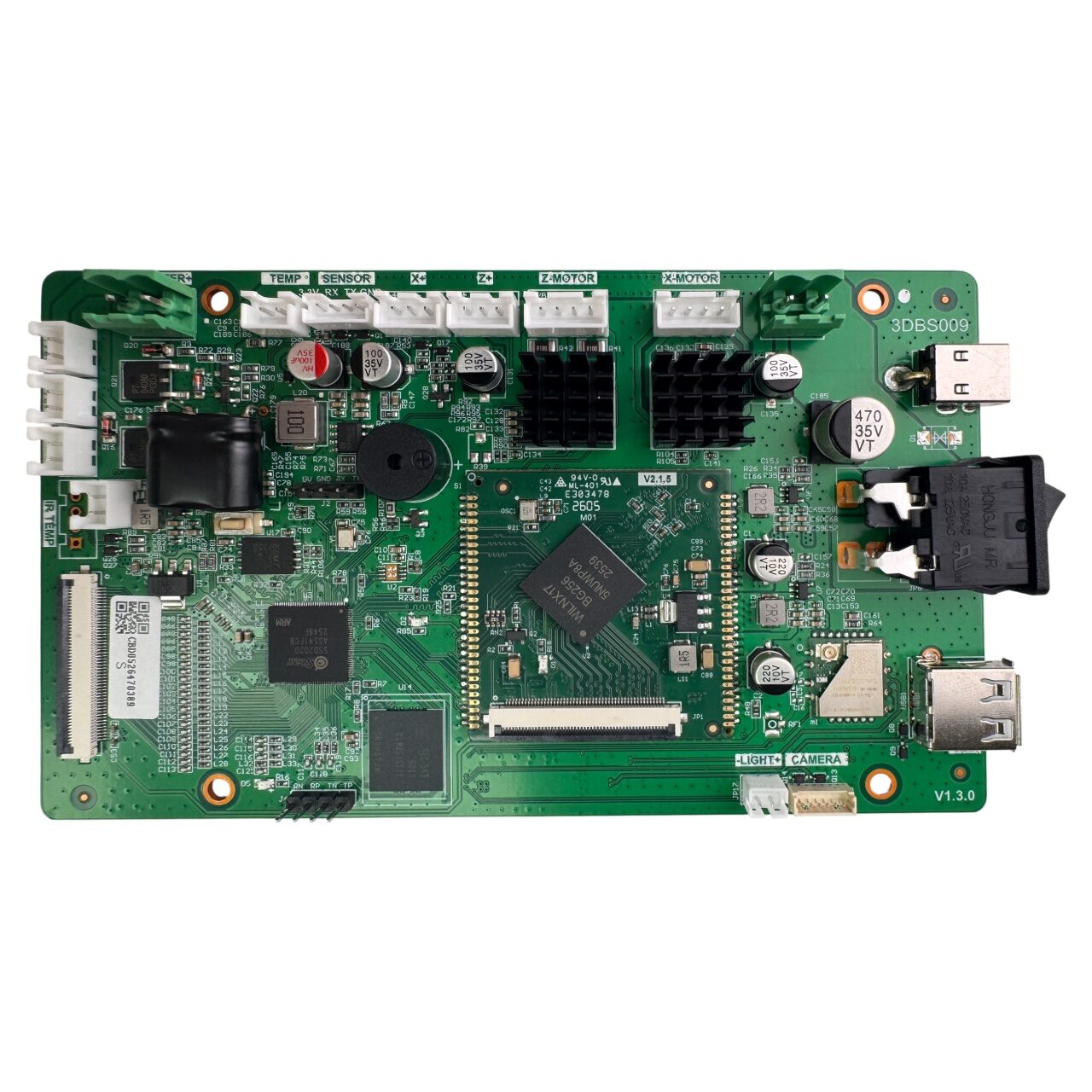 Материнська плата 3DBS006 v1.3.0 для Elegoo Saturn 4 Ultra 16K, (оригінал, 01.101.0090B/ 20.111.0092)