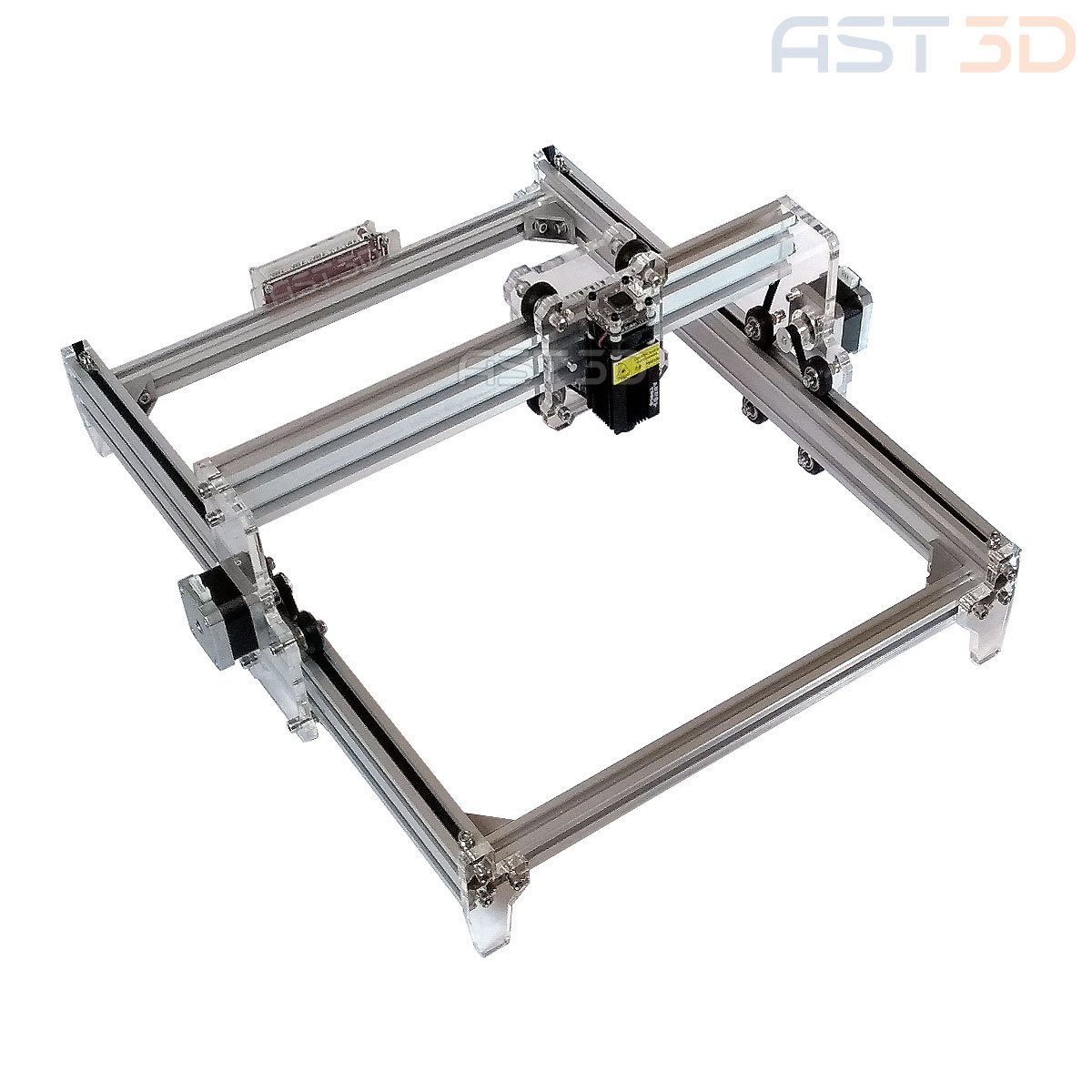Лазерный гравер 300х400мм AST3D-0304-FLASH 1000/2500/5500 мВт (гравировальный ЧПУ станок)