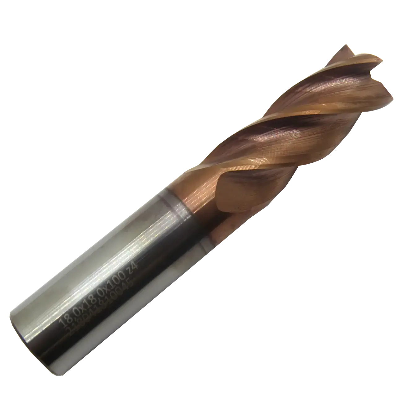 Фреза кінцева твердосплавна Ø18х45x18х100 Z-4 BASIC (HRC50) TiSi