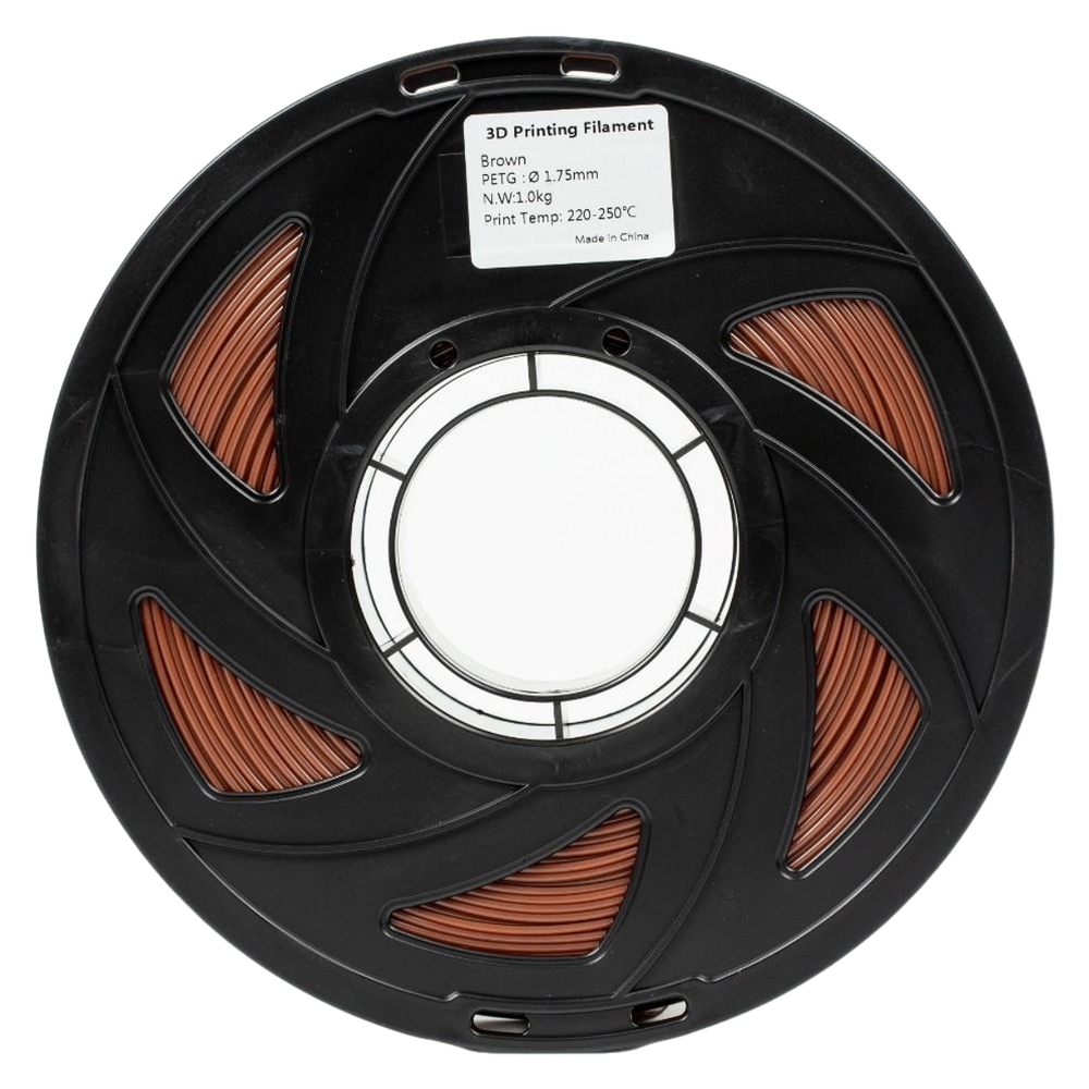Філамент UA3D PETG Brown, 1.75мм, 1кг, коричневий