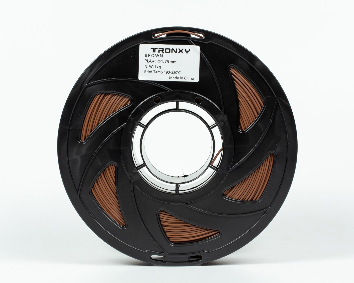 Коричневий PLA (ПЛА) пластик філамент для 3D принтера 1кг, 1.75мм, 330м Tronxy Filament