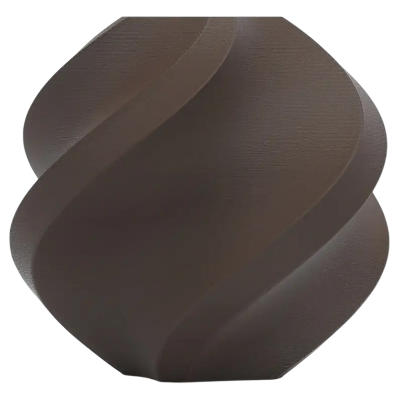 Філамент Bambu Lab PLA Matte Dark Chocolate, 1.75мм, 1кг, без котушки, темний шоколад