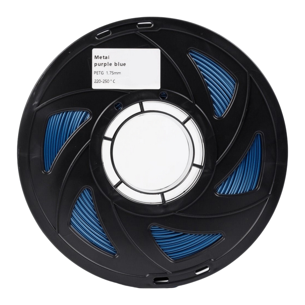 Філамент UA3D PETG Metal Cobalt-Blue, 1.75мм, 1кг, фіолетово-синій металік