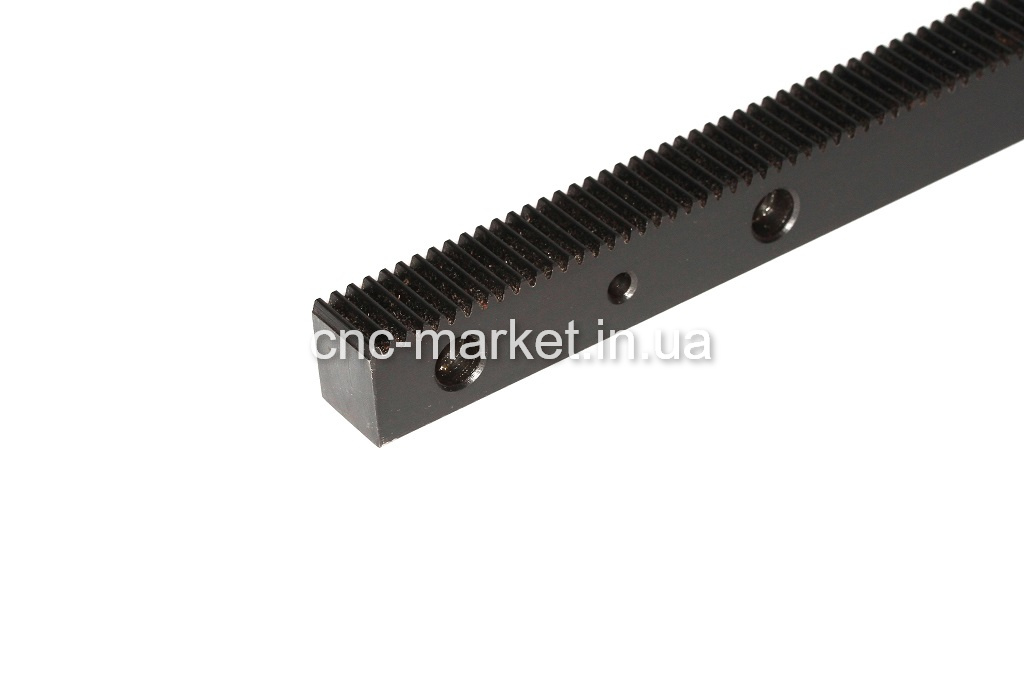 Зубчатые рейки M1.5 (прямозубая с отверстиями)