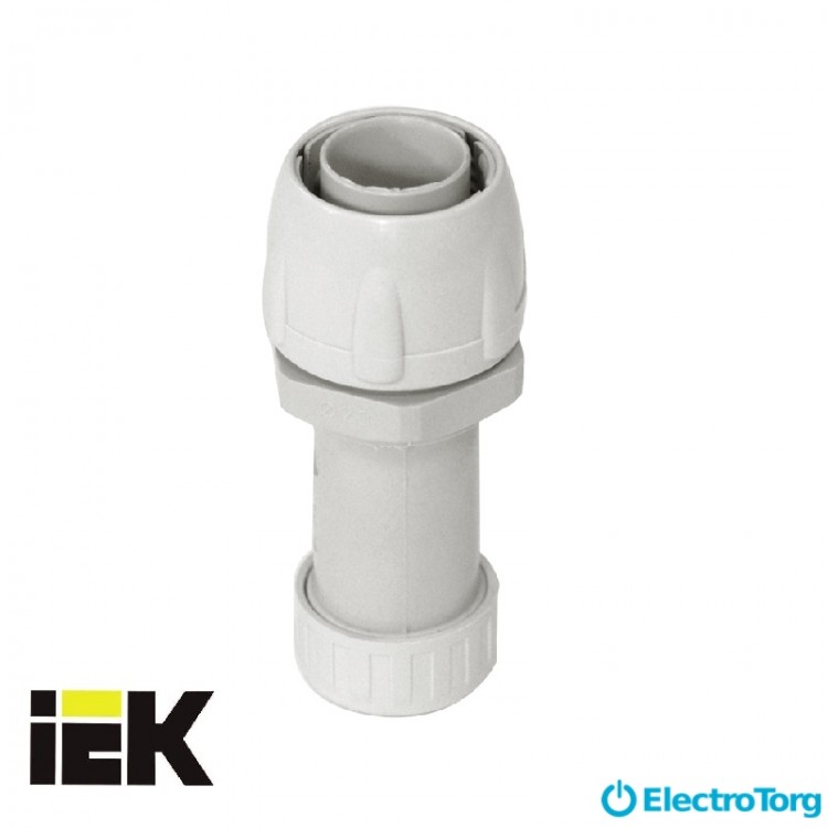Муфта труба 20 - труба армир. (d 16, 20) IP65 GS20 ИЭК(IEK)
