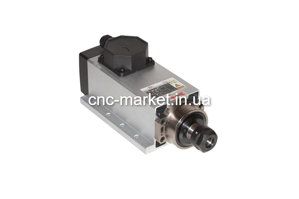 Шпиндель GDZ 80×73-1.5 с воздушный охлаждением 1.5 кВт ER20 (220V)