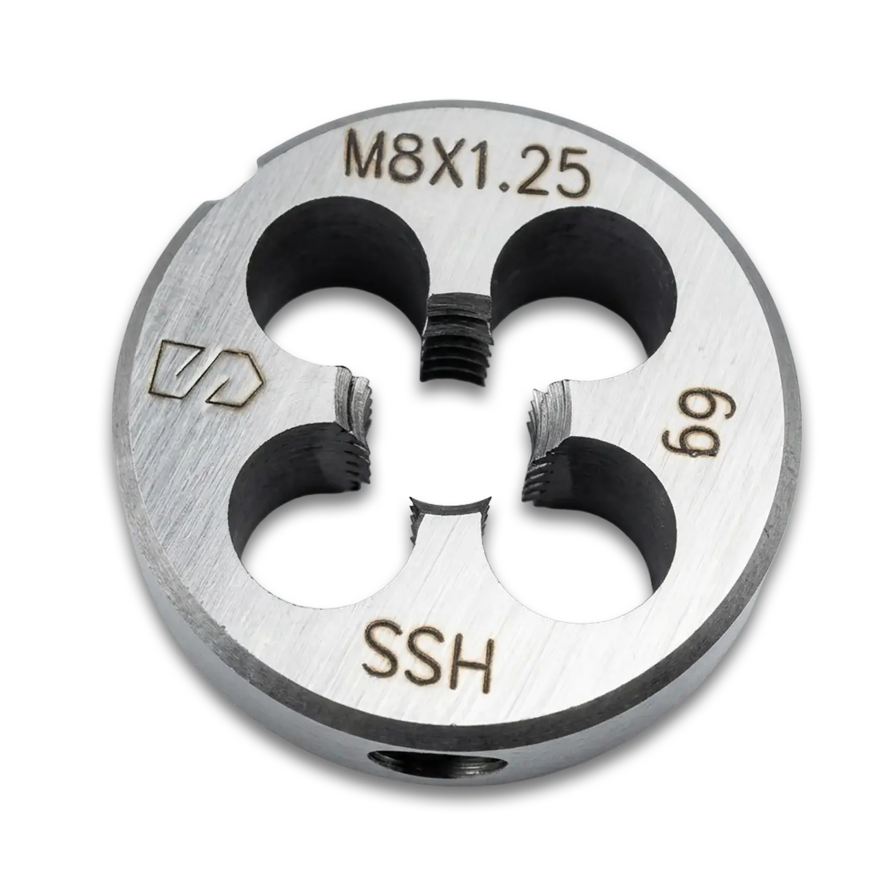 Плашка М8×1,25 HSS 6g DIN223 Form B
