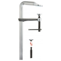 Фірмова суцільнометалева струбцина Bessey 600x120 з Т-подібною ручкою GZ60K