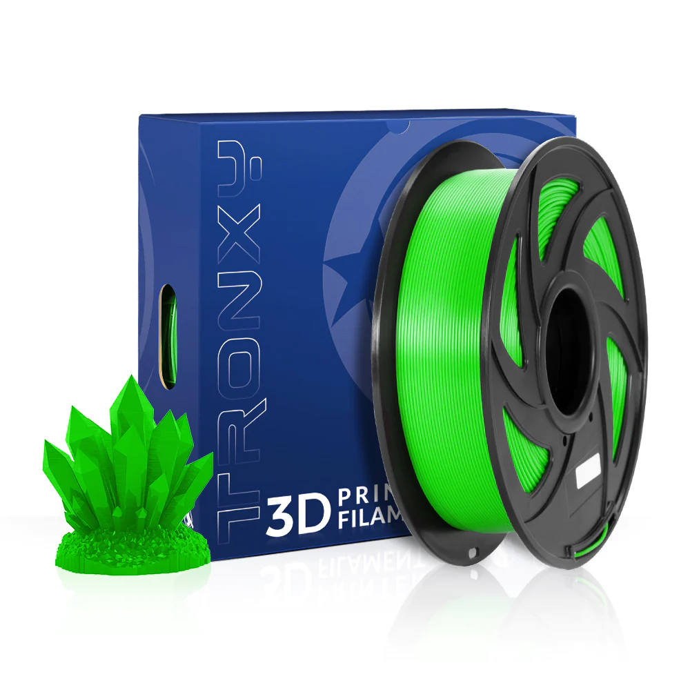 Зелений ABS філамент (пластик) для 3D принтера 1кг, 1.75мм, 330м Tronxy