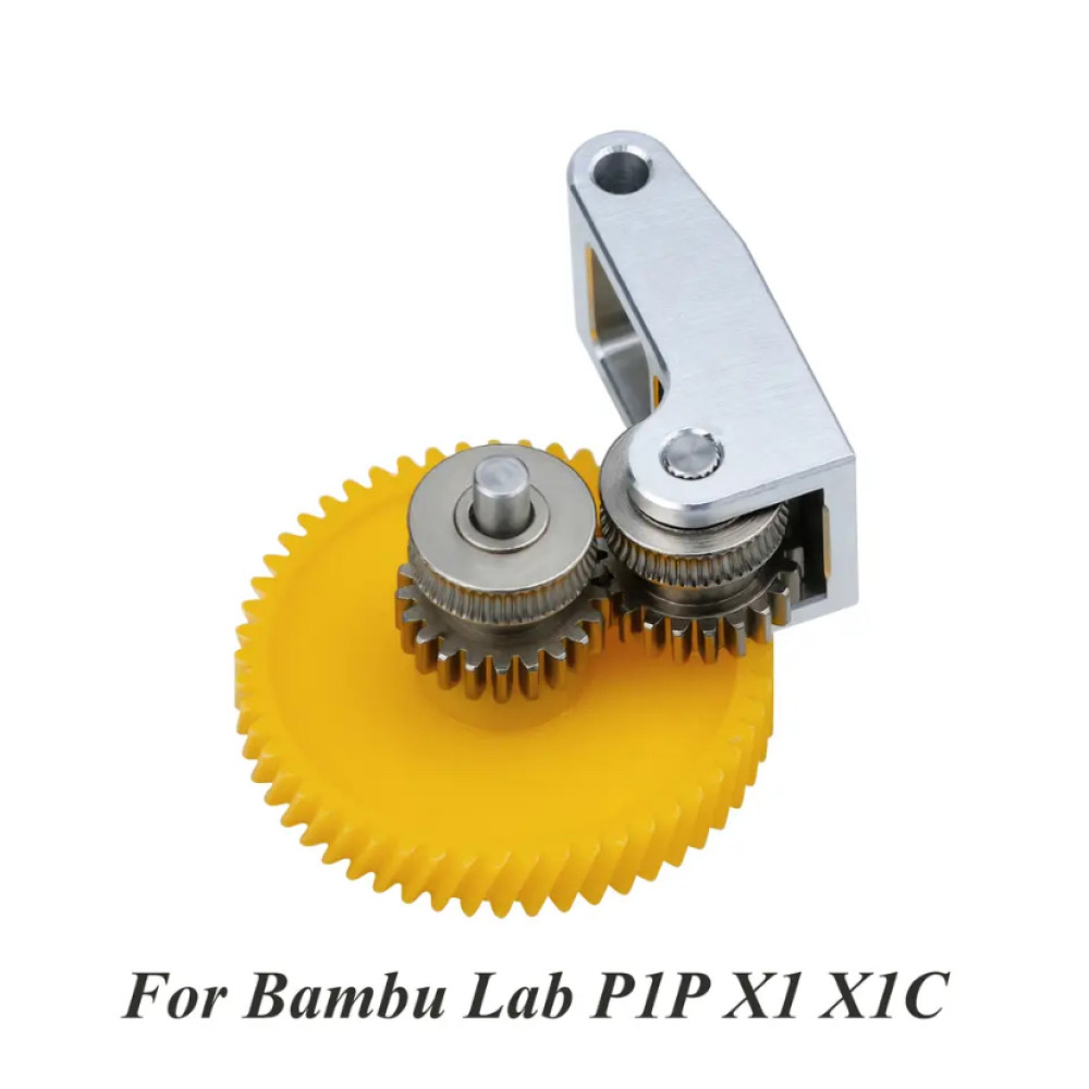 Екструдер Bambu Lab P1P, X1, X1C шестерня, прижимна лапка, ролики, підшипники