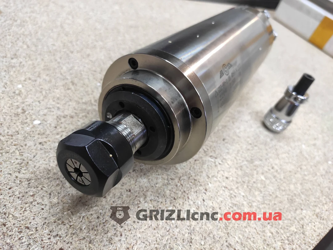 Шпиндель GDZ 2.2кВт (8А) 220В цанга ЕR20 водяное охлаждение (3 подшипника)