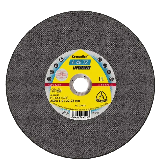 Круг відрізний Klingspor Kronenflex 230x1,9x22,23 А 46 TZ GER SPECIAL