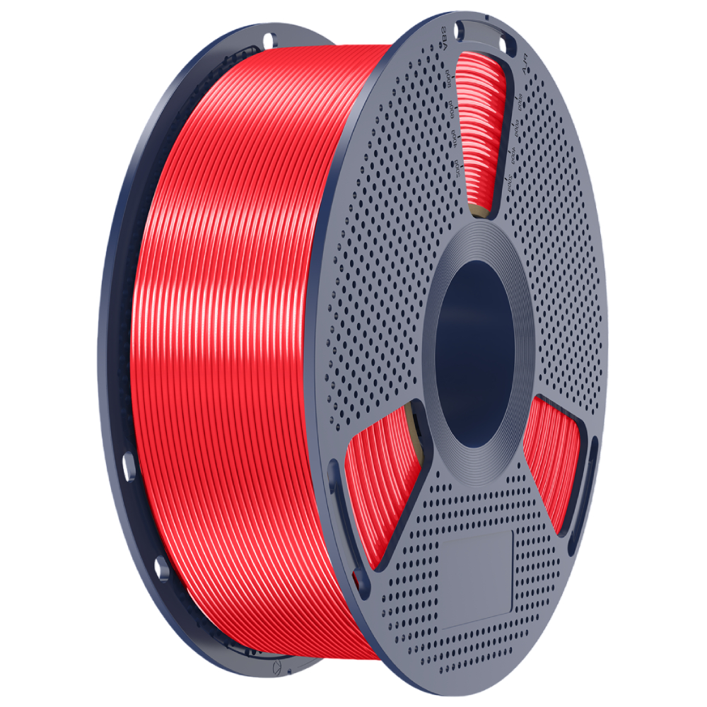 Філамент Sunlu Silk PLA+ Red, 1.75мм, 1кг, червоний