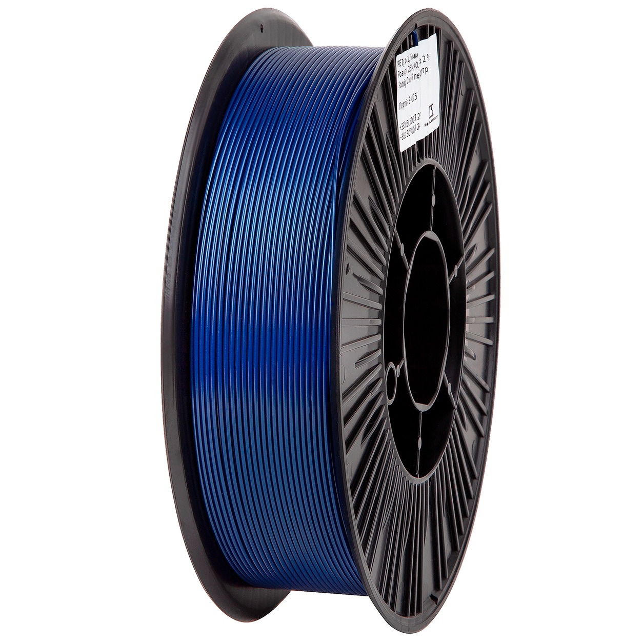 Філамент DSF PETG BluePearl, 1.75мм, 0.78кг, синій перламутр