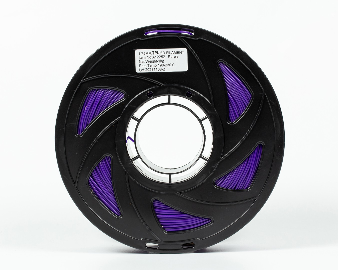 TPU Filament (пластик) для 3D принтера Пурпурний 1кг, 1.75мм
