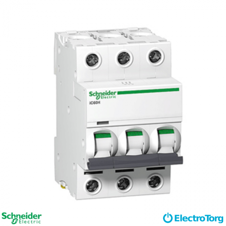 Автоматический выключатель iK60 3P 20A C Schneider Electric