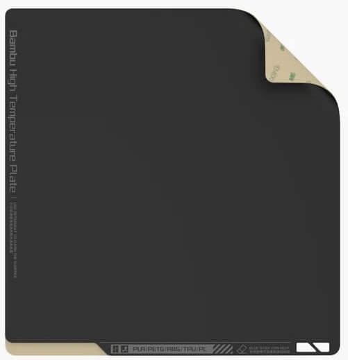 Гнучка підкладка для платформи High Temperature 3D принтерів Bambu Lab серій X1 і P1