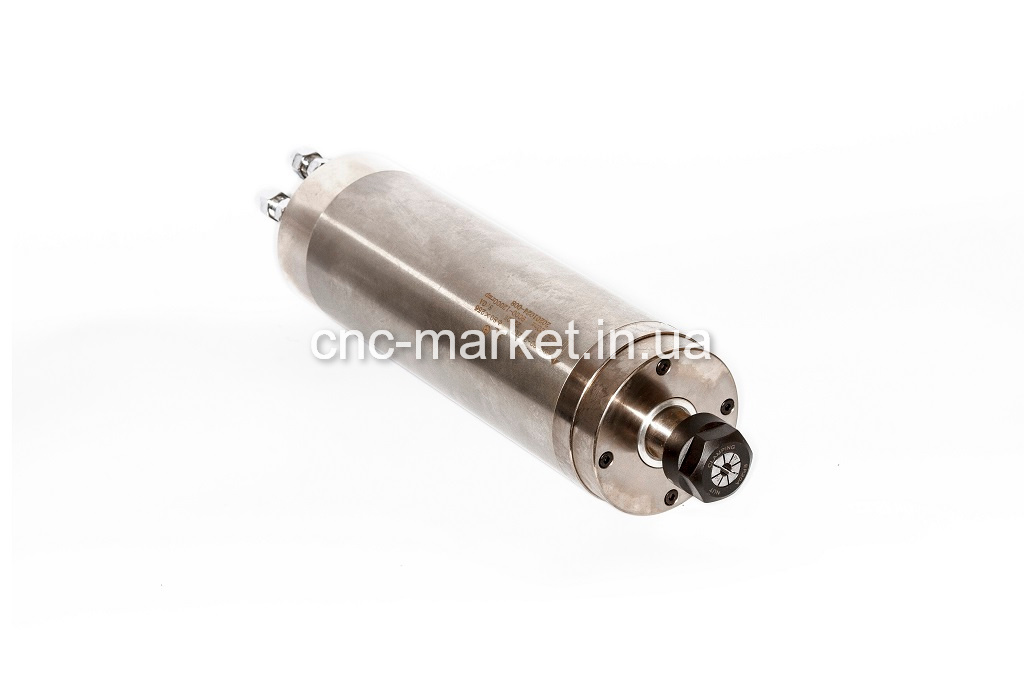 Шпиндель по камню GDZ-80-256-2.2B с водяным охлаждением 2.2 кВт(220v, 9000-12000rpm) ER20