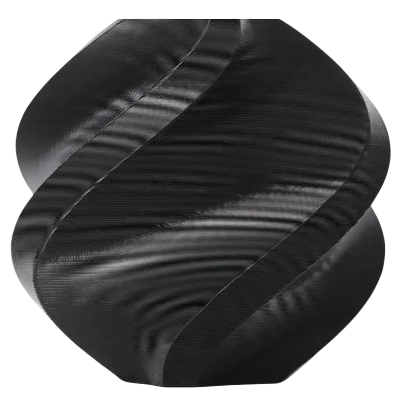 Філамент Bambu Lab PC-FR Black, 1.75мм, 1кг, чорний