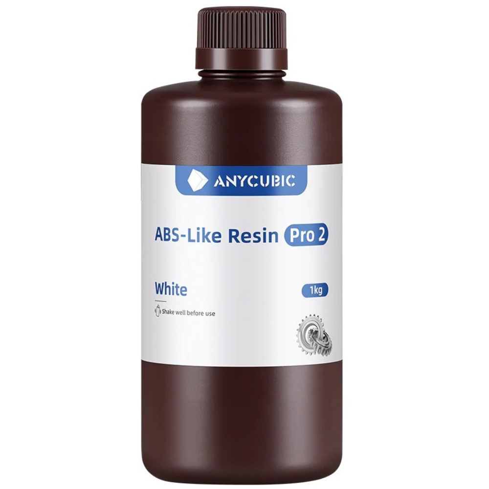 Смола фотополімерна Anycubic ABS-Like Resin Pro 2, 1кг, біла