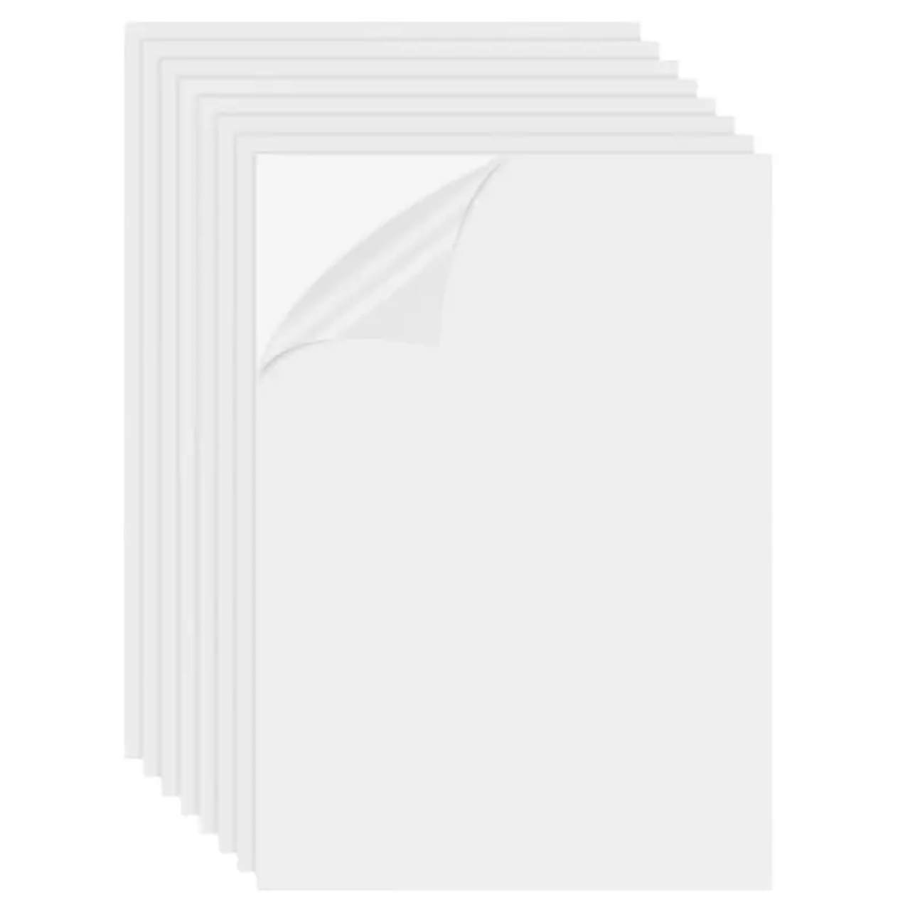 Вінілова плівка матова Bambu Matte Printable Vinyl, A4, біла, 25шт (оригінал, YG020)
