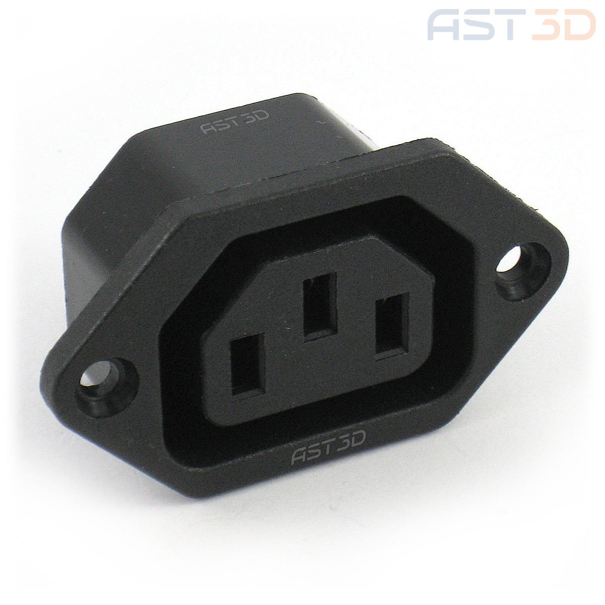 Разъем питания Мама IEC320 C13 3pin (в корпус на винтах)