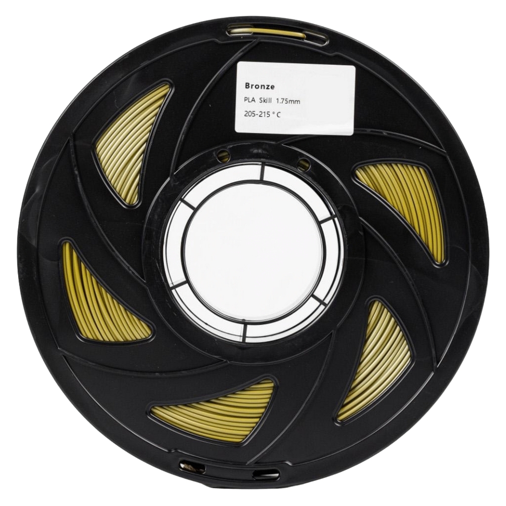 Філамент UA3D PLA Silk Bronze, 1.75мм, 1кг, бронза