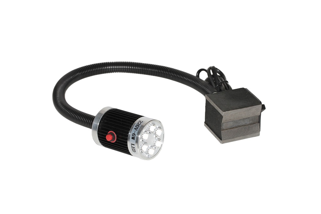 Прожектор станочный (50D LED) 6W (220V) c магнитом