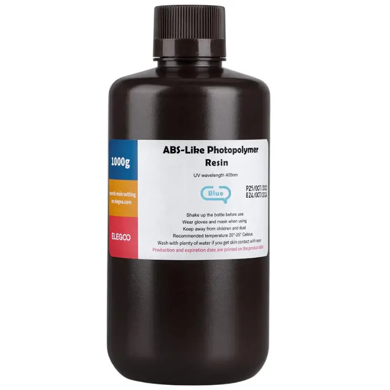 Фотополімерна смола Elegoo ABS Like Resin Blue, 1кг, синій