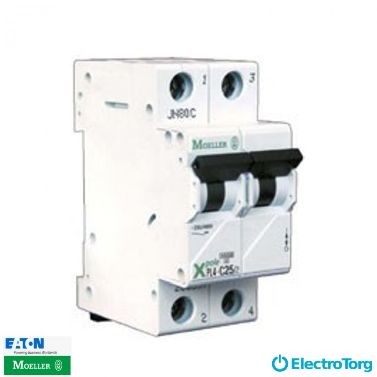 Автоматический выключатель Moeller Eaton HL4-C 6/2