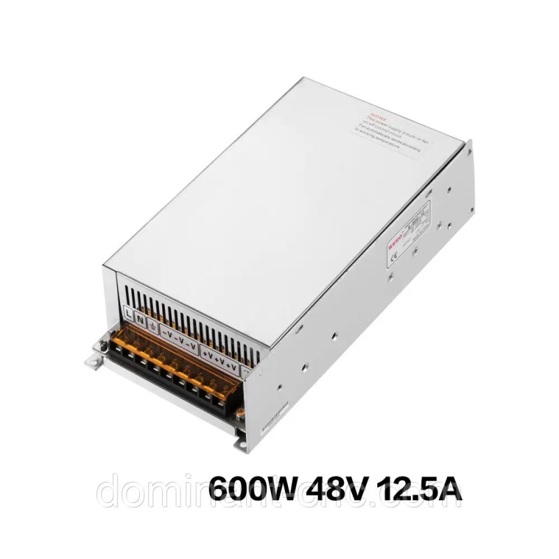 Блок живлення 600W 48V 12,5А
