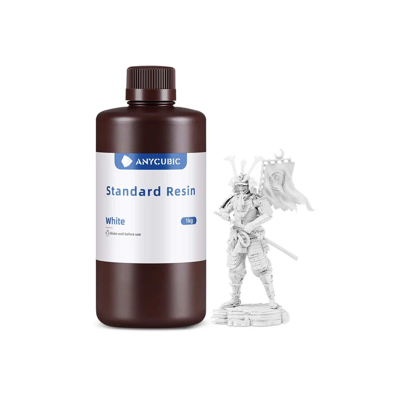 біла Базова смола Anycubic 1кг | Anycubic Basic White resin 1kg