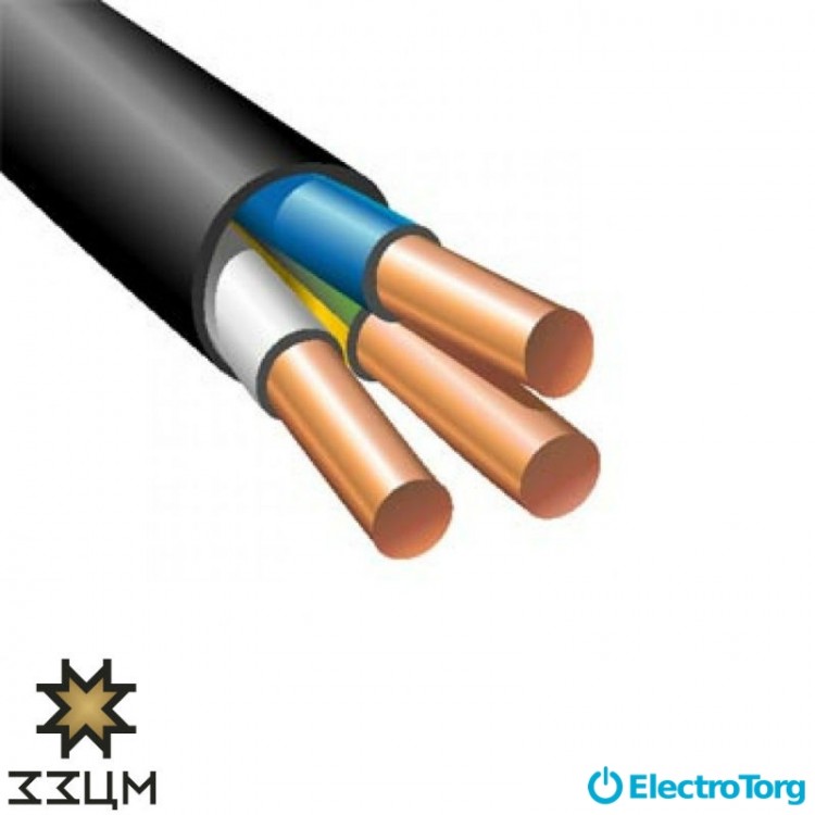 Кабель, провод ВВГнгд 3х6 (1 класс) ЗЗЦМ Electro Cable Group (ECG)