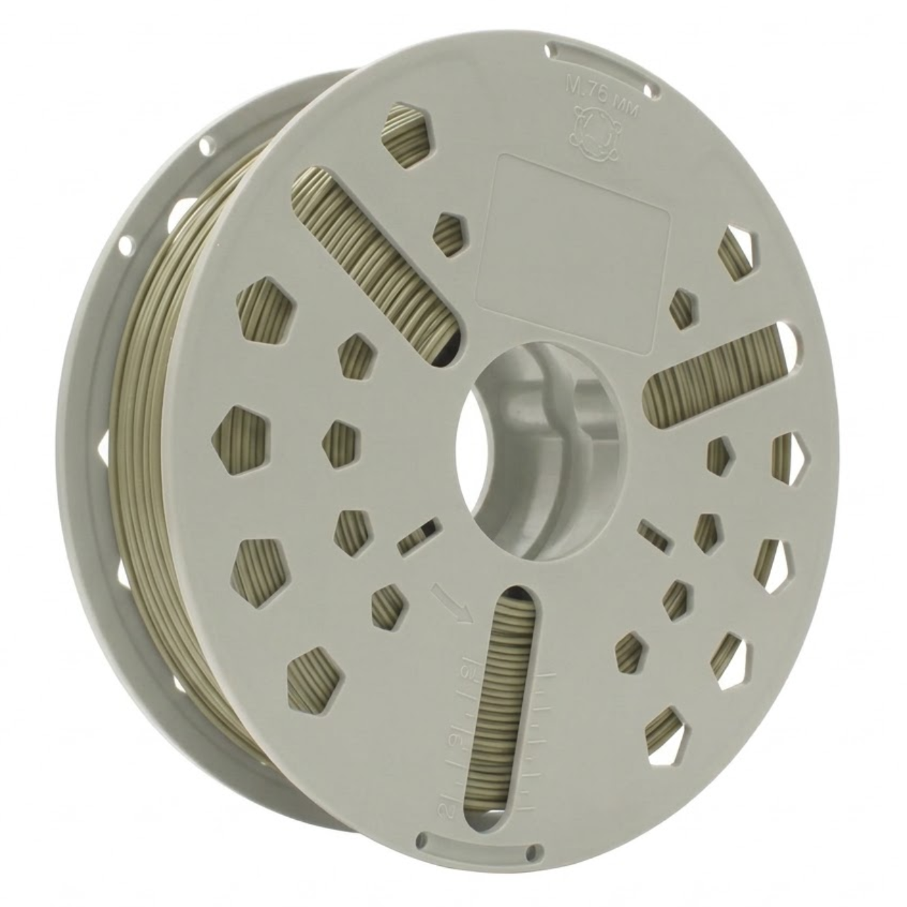 Філамент MF ELASTAN D70 Khaki, 1.75мм, 1кг, хакі
